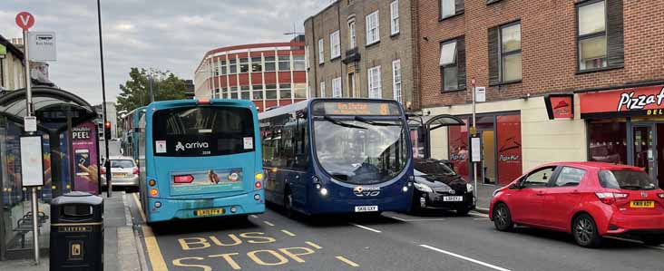 Wright Streetlite Arriva Shires WF 2328 & Carousel DF 409